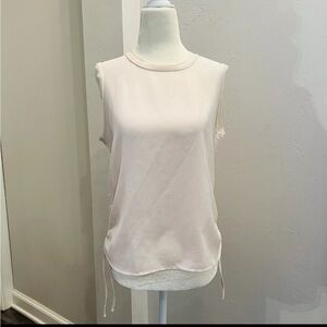 ICE Tank Top Blouse Size Small Light Pink Sleeveless
